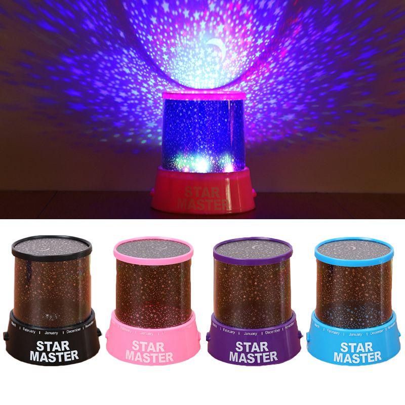 Dreamy Starry Night Projector Light For Romantic Galaxy-themed Ambiance