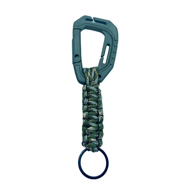 Outdoor Tactical Carabiner & Wrist Strap Set