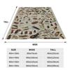 Insects Chart. Scientific Illustration, Text In French Blankets Soft Warm Flannel Throw Blanket Cover for Bed Picnic Travel Home