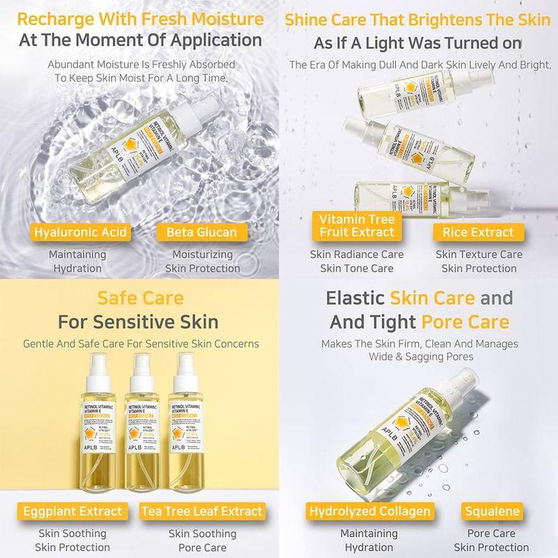 APLB - Retinol Vitamin C Vitamin E Mist Essence