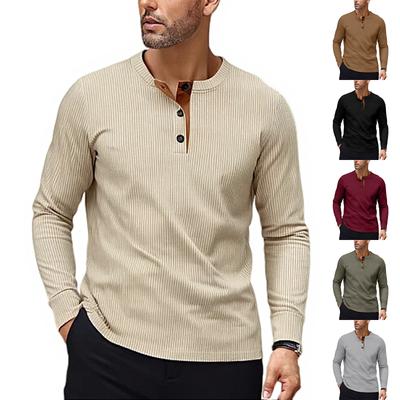 Men  Retro  Loose  Leisure  Long Sleeves  Upper Garment