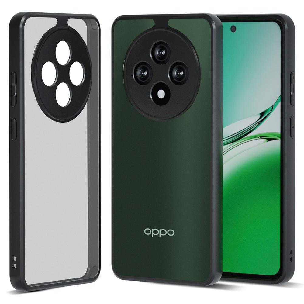 

IBMRS Для Oppo Reno12 F 5G/Reno12 F 4G/F27 5G Чохол TPU+PC Надміцний Протиударний Чохол для Телефону Захист Камери Matte Black