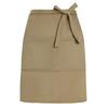 Dacron Chef Apron Solid Color Household Cleaning Apron Simple Waiter's Half-length Apron