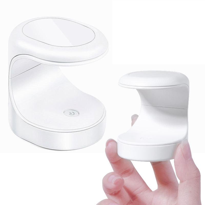 Mini Nail Dryer UV Lamp Manicure Machine Single Finger Nails Art Tool Gel Polish 16W Nail Dryer LED Lamp Manicure Tools With USB