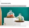 Solid Wood & Glass Mini Dessert Display Stand