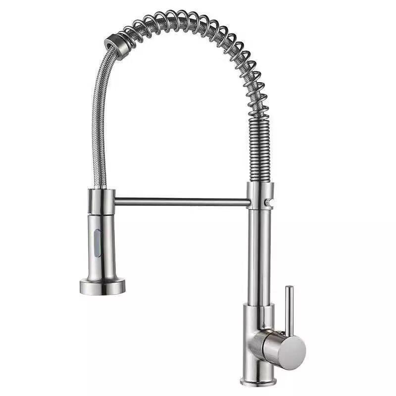 TLXT Spring Pull-Out Kitchen Faucet