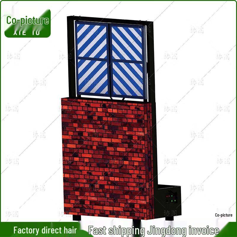 Window Pop-up Windmill Target