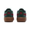 Puma Platform Velvet Sneakers Green Women's (Unisex) Skate Shoes 373935 03