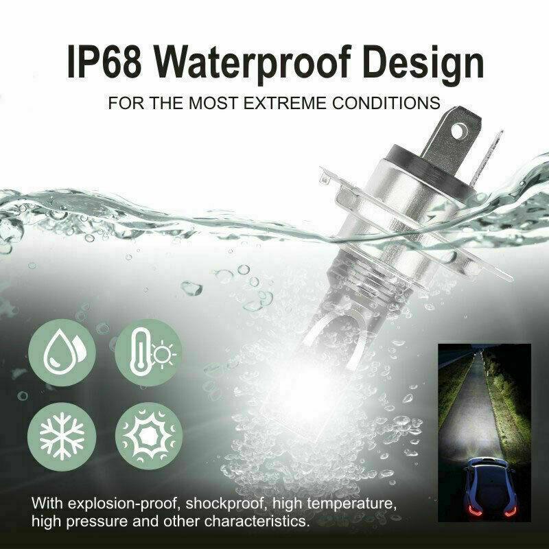 H7 Headlight Bulb Kit Car Fog Light Bulbs High Low Beam 110w Super-Bright 6000k White Car Driving Running Lamp LED Light 12V 24V