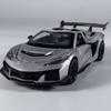 1:32 Chevrolet Corvette C8 Zr1X Track Enhanced Version Supercar Alloy Metal Diecast Model Car Simulation Miniature Holiday Gifts