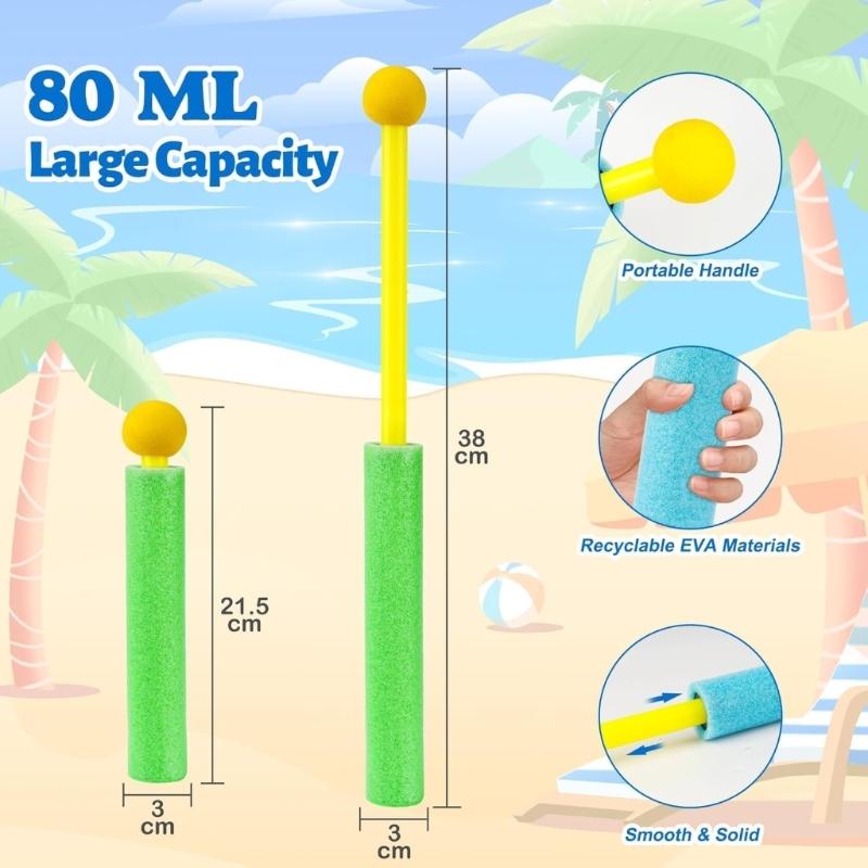Large Capacity Water Soaker Guns Splash Toy For Kids Outdoor Water Play Pool Bath Time Fun Durable Plastic Design