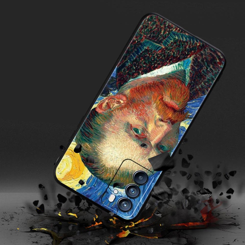 Mona Lisa Van gogh Oil Art Case For Oppo Find X6 X5 A54 A53 A52 A9 A15 A95 A17 A16 A76 A74 A57 Reno7 Reno6 Pro Plus 5G Cover