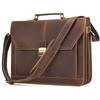 High Quality Laptop Briefcase Bag For Men Male 2026 New Arrivals Genuine Leather Briefcase Bag Real Cowskin Shoulder Bag Men