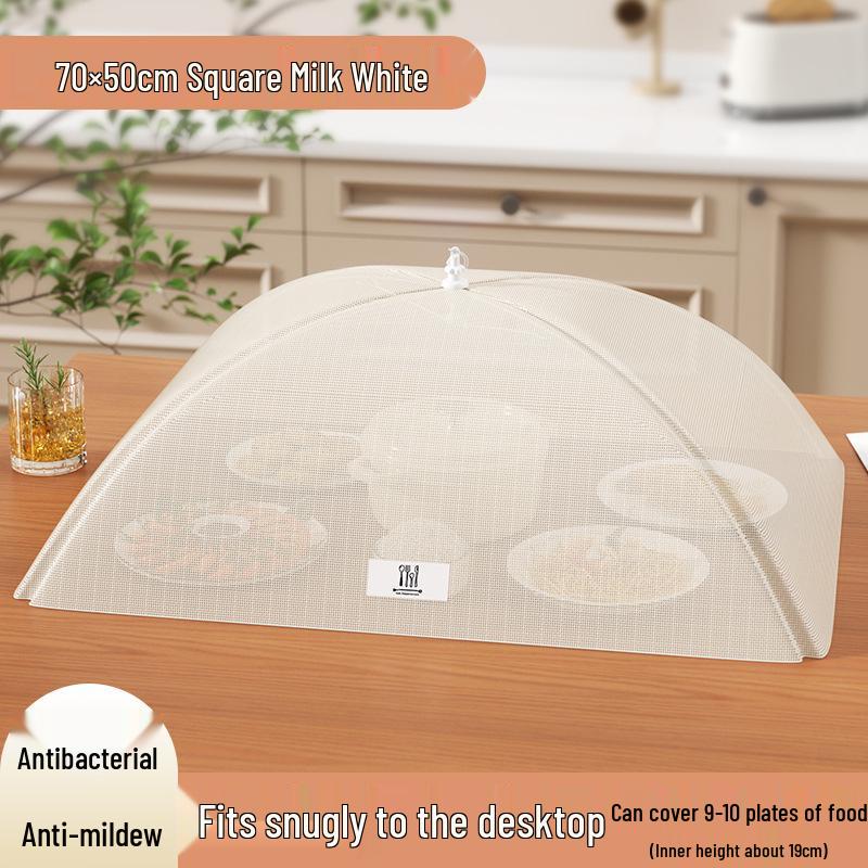 Foldable Antibacterial Dustproof Fly Net Food Cover