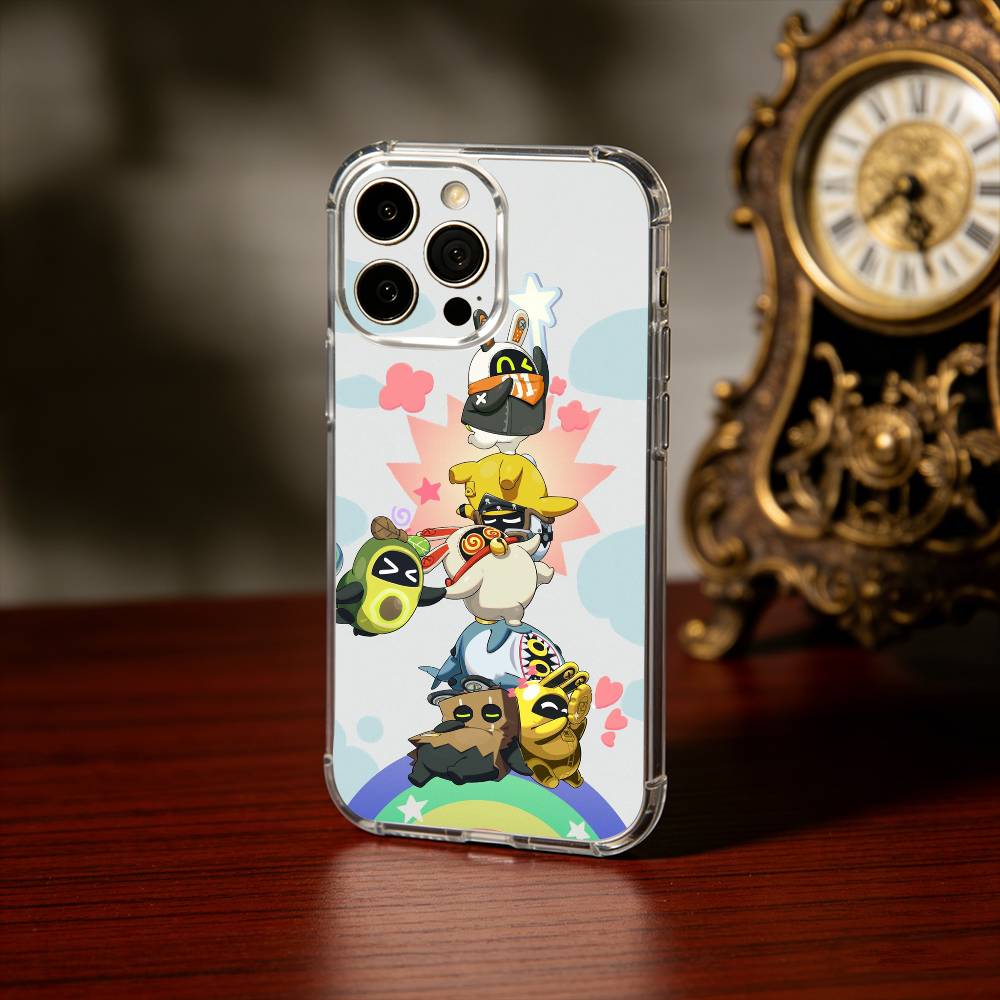 Game Zenless Z-Zone Zero Bangboo Phone Case For iPhone 17 16 15 14 13 12 11 Mini Pro Max Plus Transparent Cover