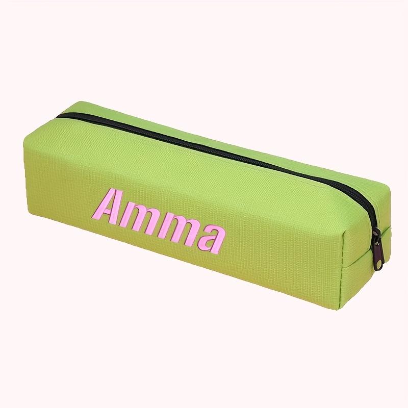 Customization of Personalized Gifts Large Capacity Student Pencil Case Storage Simple Students Convenient Stationery Bag