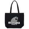 New Carhartt WIP Canvas Bag, Tote Bag, Shopping Bag, Shoulder Bag, Handbag Regular Unisex Black I030088-89-XX