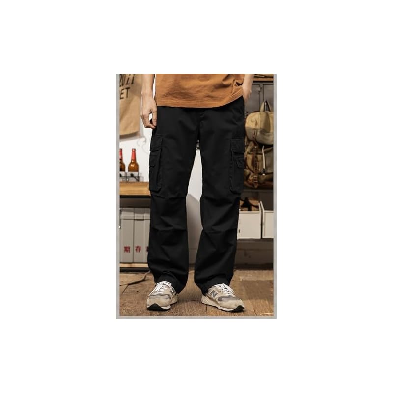Lymio Men Cargo || Men Cargo Pants || Men Cargo Pants Cotton || Cargos for Men (Cargo-113-S) S