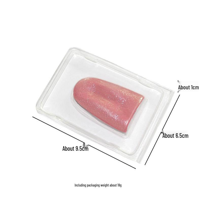 Creative Fake Tongue Piercing Prank Tool - Scary Magic Props