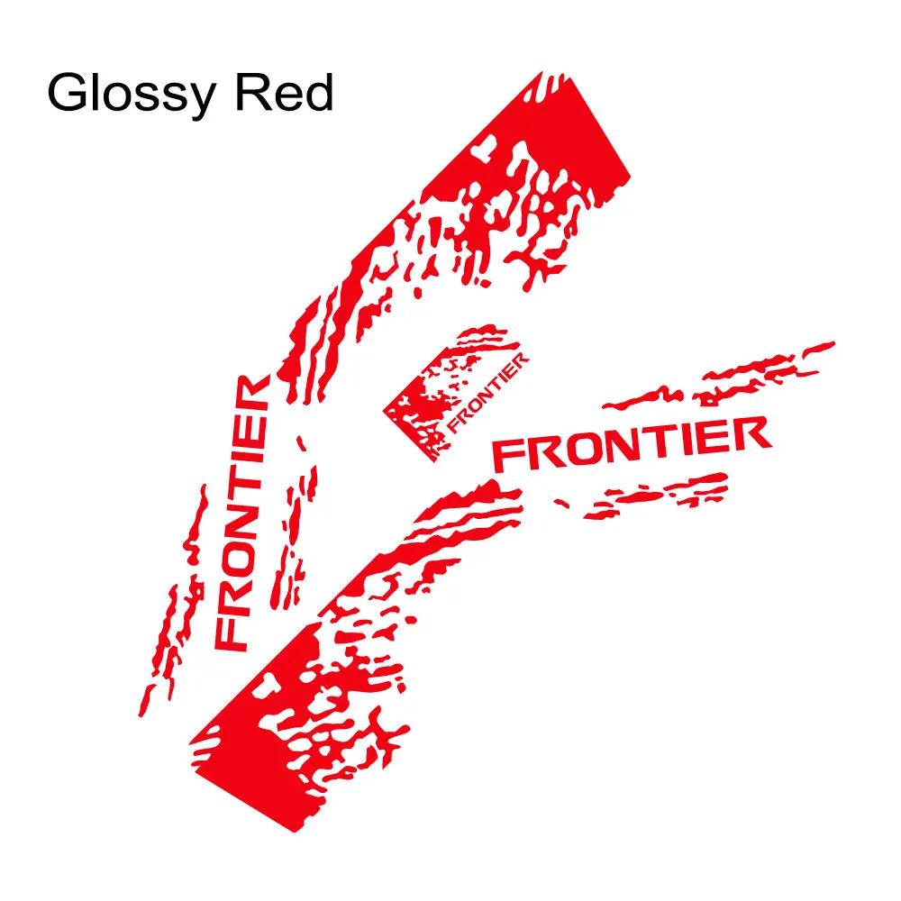 For Nissan Frontier Pro 4X NP300 Pickup Body Side Stickers Truck Splash Grunge Decor Decal Trunk Vinyl Covers Auto Accessories