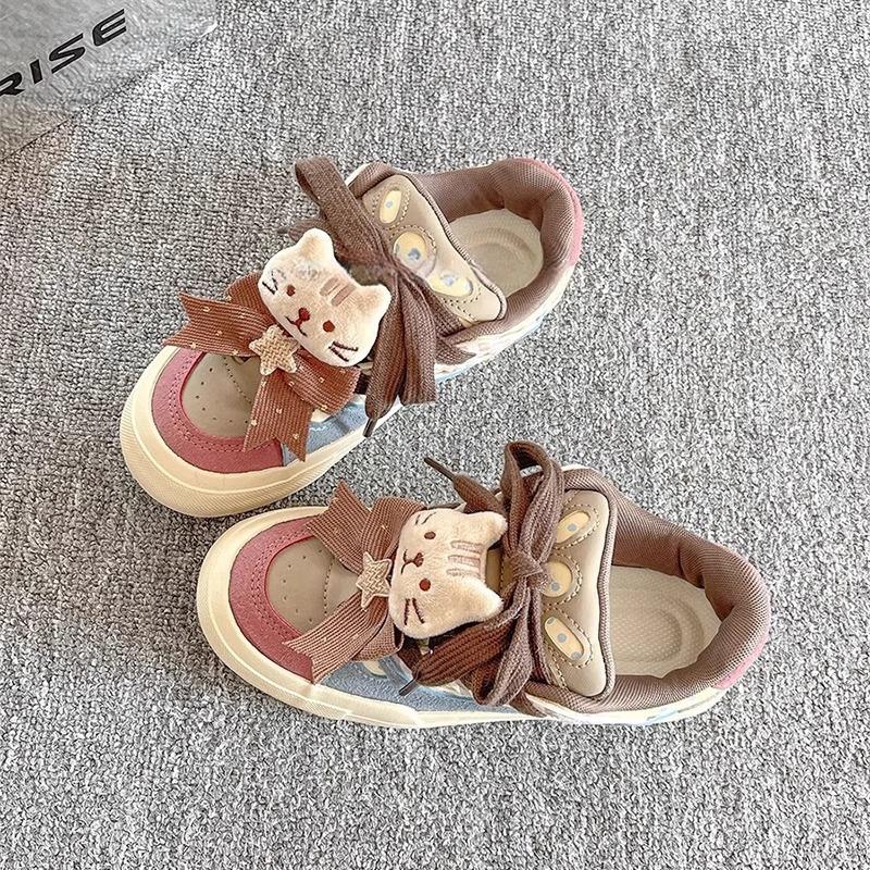 

Нишевые ретро кеды в гонконгском стиле женские весна 2025 новые универсальные шикарные туфли студенческие на платформе белые туфли тренд 40