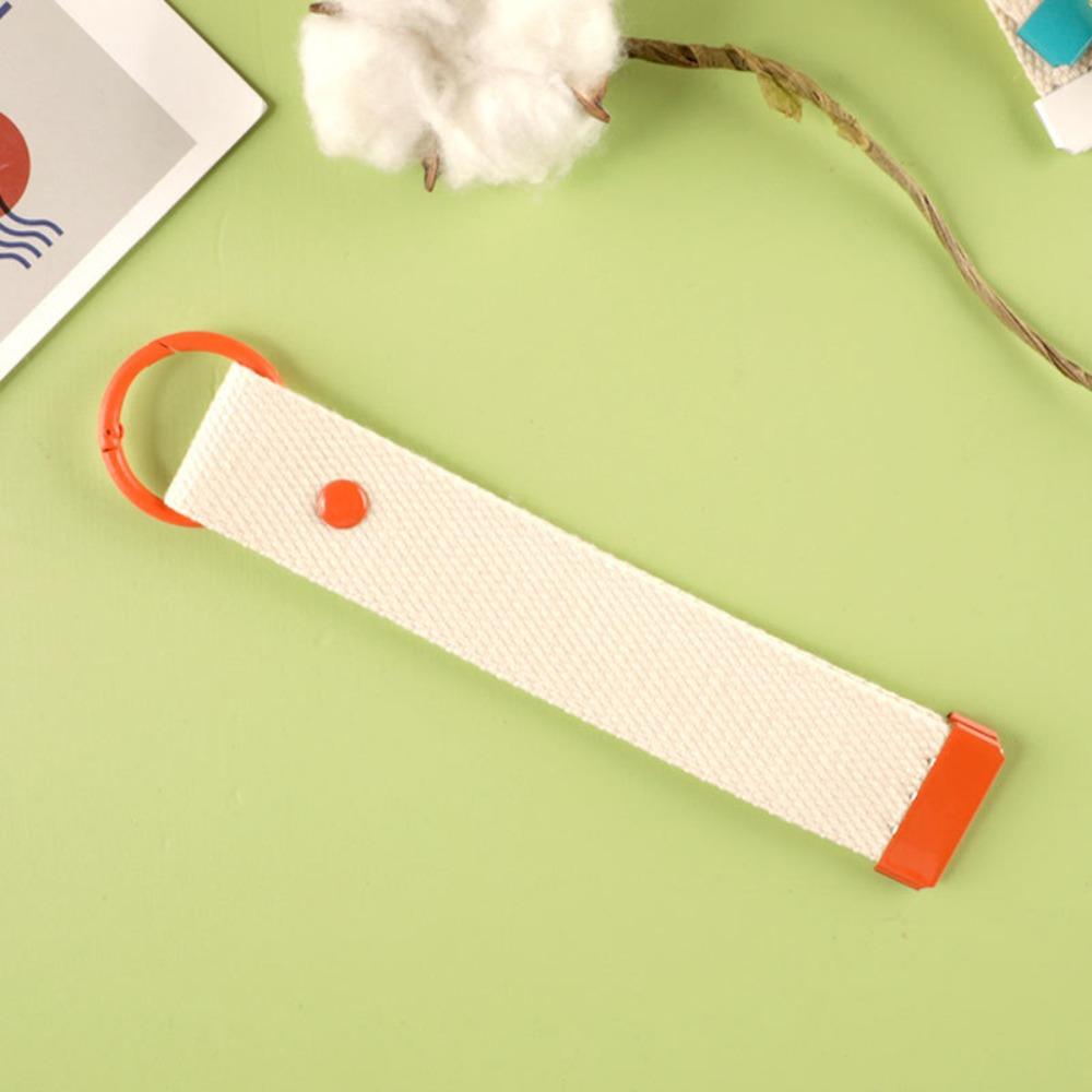 Colorful Keychain Lanyard Versatile DIY Canva Strap Phone Straps Ribbon Rope Keychain Bag Charms