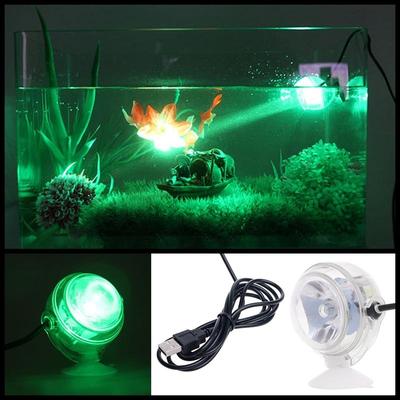 24TE Akvarijní LED světlo Nádrže na ryby Vodotěsná Mini lampa pro krajinu