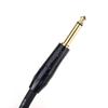 Kirlin 3m Straight-to-L-shaped Plus Noise-Free GuitarBass Cable, Purple