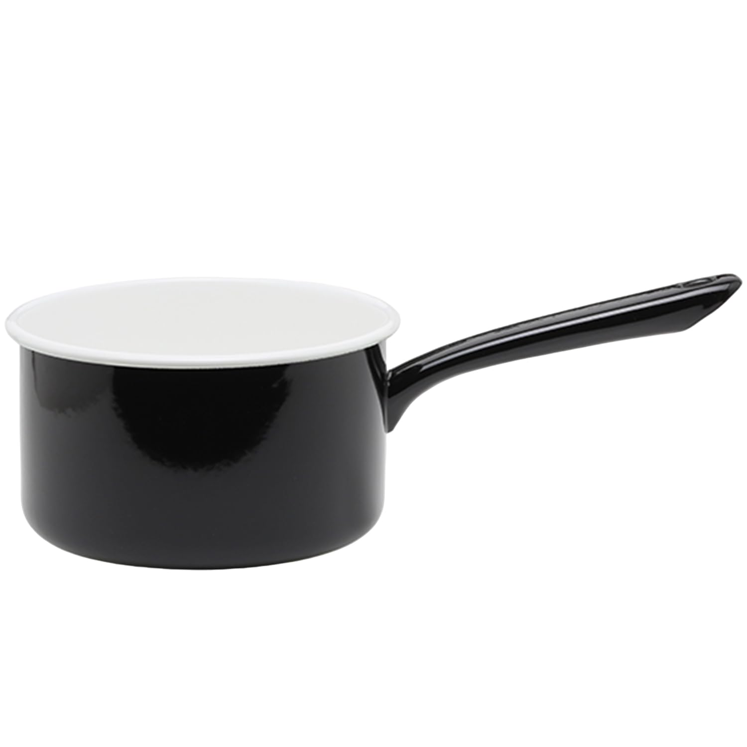 

Цуки Усаги Молочник 14см Кастрюля с одной ручкой Эмалированная кастрюля Эмалированная кастрюля 5007579 Черная Ретро кастрюля Суп Прямой нагрев IH Совместимая Кухня Детское питание Малыш чёрный