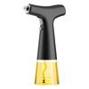 Flacone Spruzzatore Elettrico per Olio d'Oliva da 240 ml Trasparente Riutilizzabile Antigoccia Dispenser per Olio per BBQ Portatile Barattolo per Conservazione Olio Salsa Aceto