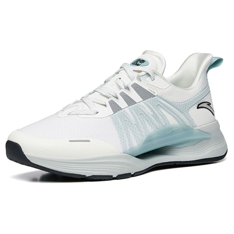Anta Training Series Non-Slip Durable Low-Top Training Shoes Men Sneakers Black White Blue 112237785-1
