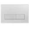 Dual Flush Plate Compatible with Geberit Sigma 01 20 30 UP300 & UP320 Series Solid Color Panel with Concealed Toilet Tank Parts