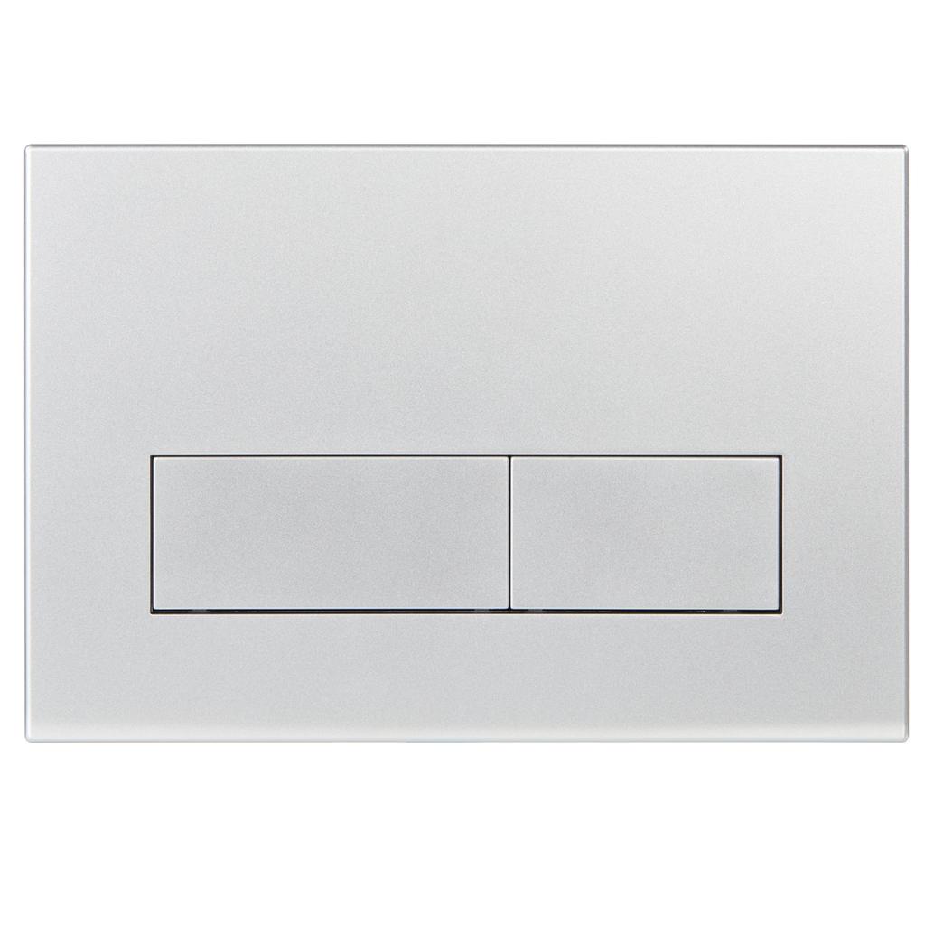 Dual Flush Plate Compatible with Geberit Sigma 01 20 30 UP300 & UP320 Series Solid Color Panel with Concealed Toilet Tank Parts