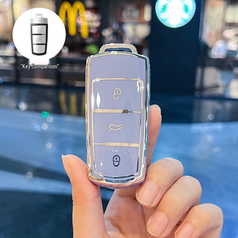 High-Grade Protective Case for Volkswagen Old Magotan B7, 2013-2016 CC Models Key Fob