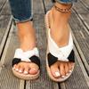 Women'S Knitted Flat Sandals Versatile And Stylish Denim Slip Student Sandal For Summer Womens Strap Shoes With Heel 2026