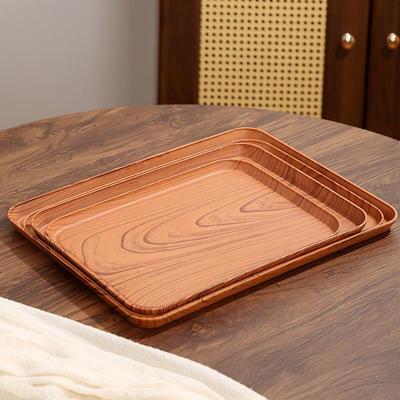 Ru Han Japanese Style Imitation Wood Grain Serving Tray