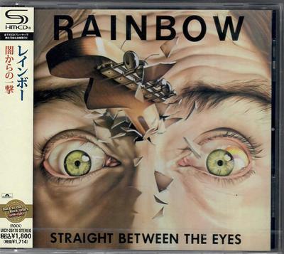 CD RAINBOW  Straight Between The Eyes SHMCD UICY25170 POLYDOR 2011 Japon Obi Rock