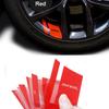 BHU1 6Pcs Car Wheel Sticker For Haval H6 H2 H3 H9 M6 F7 F7X Jolion Auto Accessories