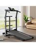 Compact Foldable Silent Manual Treadmill for Home and Outdoor Fitness