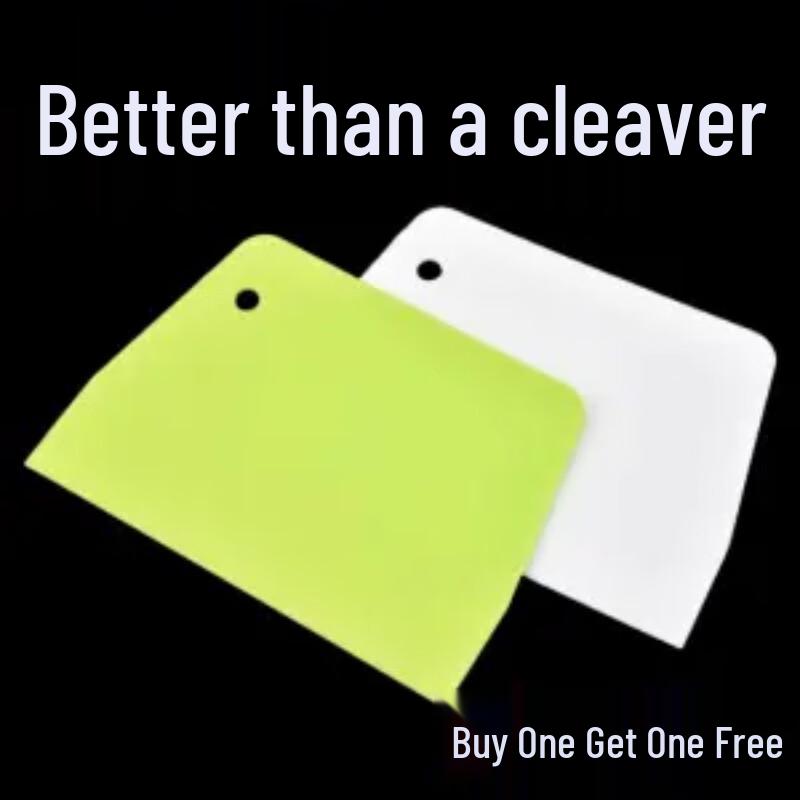 Plastic Baking Scraper and Spatula Set