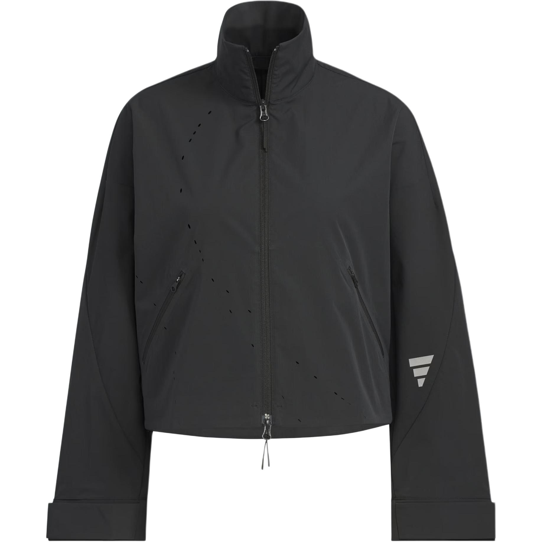 

Adidas Fos Ss25 Woven Shorts Fashion Stand Collar Sports Casual Jacket Women Shorts KC2719 S