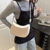 New Fashionable Contrasting Colors Splicing Design Sense Women's Versatile Commuter Bag High Value Simple Temperament Shoulder Messenger Bag
