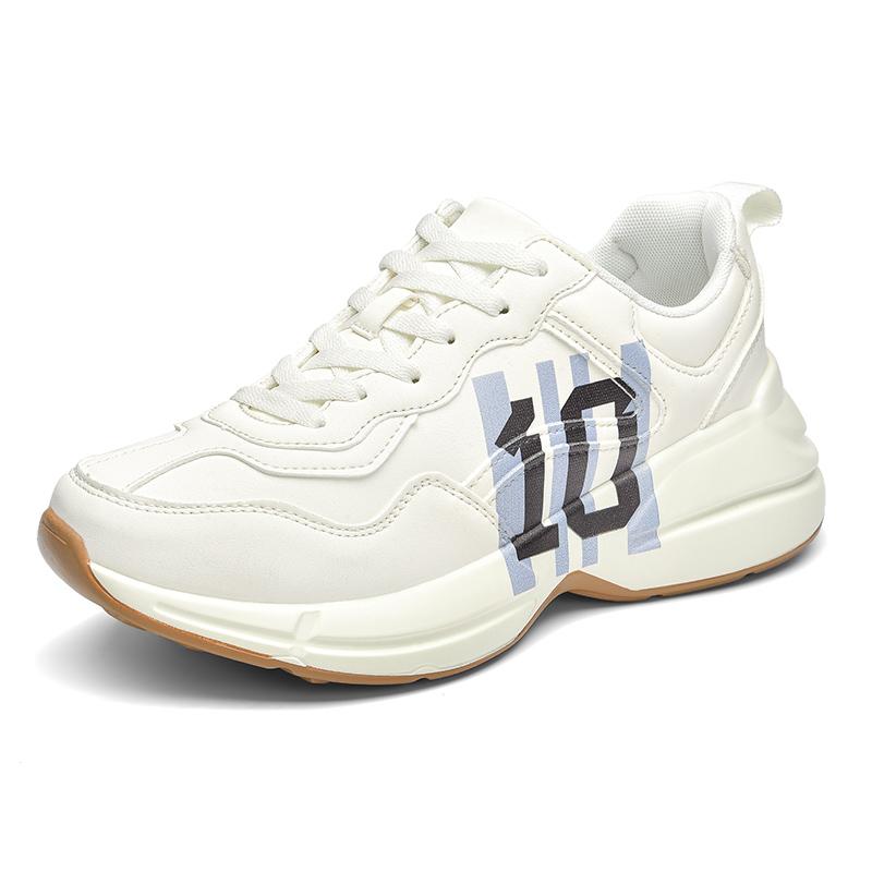 Fashion Designer Mens Women Luxury Chunky Casual 2024 Shoes Brand Leather Platform Sneakers for Men Girls Boys Tennis Tennis Original