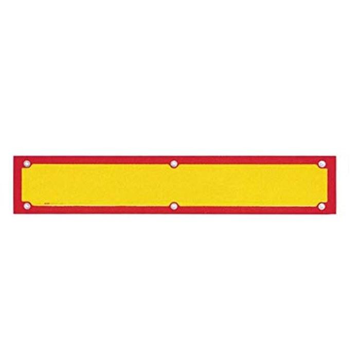 KOITO Large Rear Reflector Frame Type 2-Piece Set (2 pcs) Japanese Automotive Industry Standards (J Type) LRJ-2BSD Yellow/Red 405x161mm