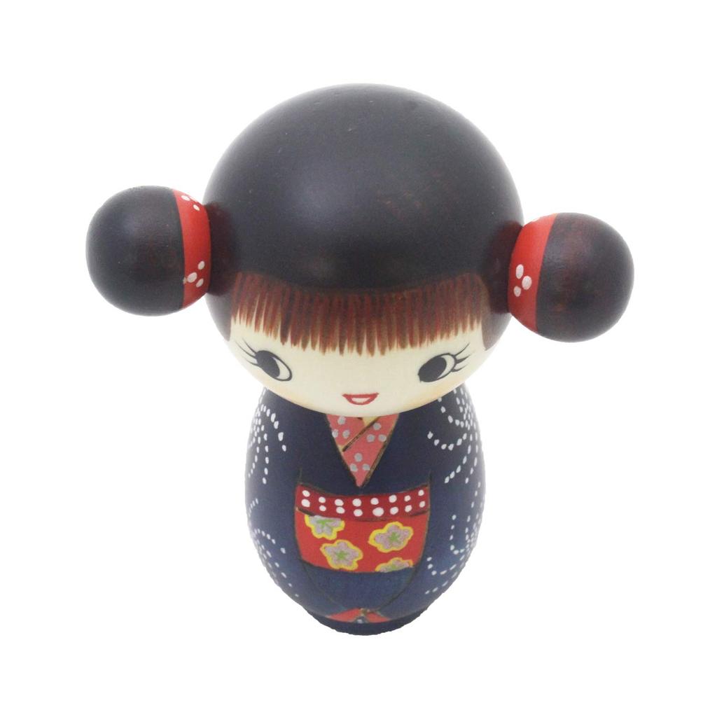 Kokeshi Happy des Ministers für Internationalen Handel und Industrie und des Ministers für Forstwirtschaft und Fischerei, hergestellt von Made in Total cm [Original