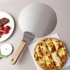 1 szt., Łopata do pizzy ze stali nierdzewnej, Podnośnik do pizzy, Łopatka do bezpiecznego przenoszenia ciasta, Narzędzia do pieczenia, Gadżety kuchenne