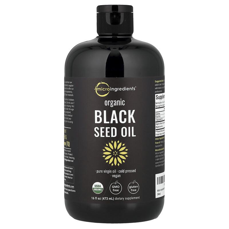 Organic Black Seed Oil, 16 Fl Oz (473 Ml)