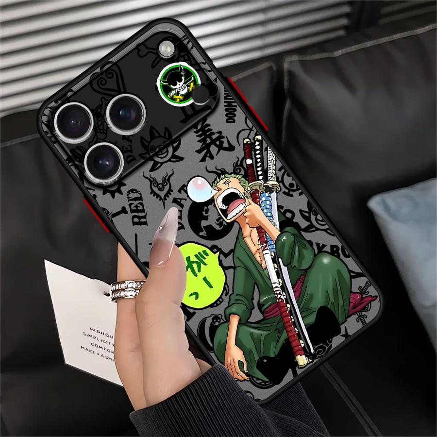 One Pieces Anime Case for iPhone 17 Pro Max 14 16 Plus 13 Mini 7 8 SE 12 15 11 XS XR Air Funda Back Phone Cover
