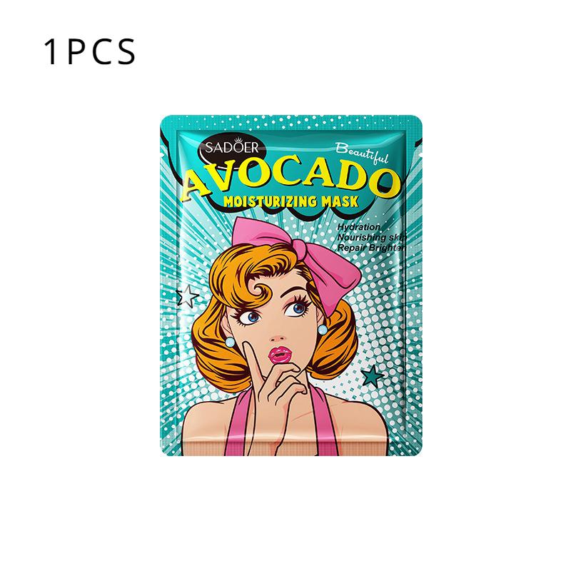 

SADOER Увлажняющая маска для лица «Богиня» с маслом ши 1pcs