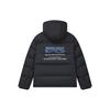 FILA x MIHARA YASUHIRO Collaborative Oversized Hooded Down Jacket 'Black White Blue' Men's F11M243904F-BK